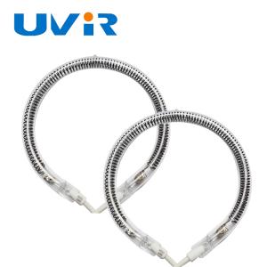 China Customized Ring Shaped Round Carbon Infrared Heating Lamp factory