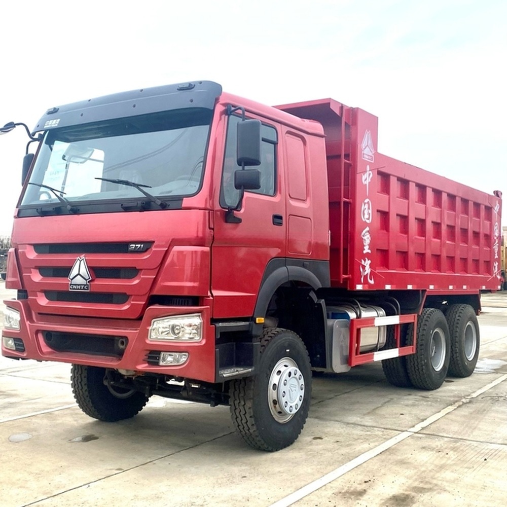 Diesel Fuel Type Sinotruck Howo 6X4 371HP 10 Tires 30 Ton Medium Mining Dump Truck