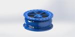 Blue Anti Water Hammer Check Valve Low Head Loss