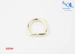 Brass Color D Ring Buckle 19mm Inner Size Purse Metal Hardware OEM Or ODM