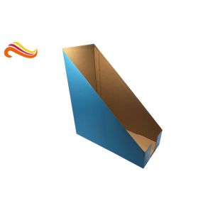 China Office Document Folder Corrugated Paper Box Foldable Corrugated on sale