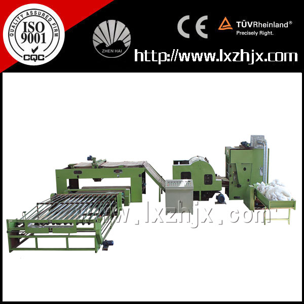 Bedding Pillow PP Fiber Cotton Filling Machine Computer Guided Quilting Machine