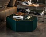Hexagon 0.8m Marble Top Coffee Table Modern 0.6m Living Room