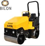 Self Propelled Vibratory Road Roller 4 Stroke 2 Tons Ride on Asphalt Compaction