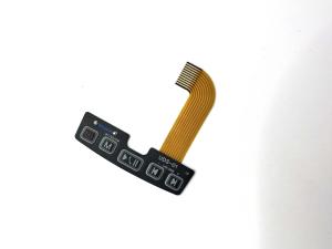 China Silver Conductive Circuit Membrane Keypad Panel For Ocean Monitor factory