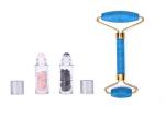 10ml Gemstone Glass Roller Bottles With Blue Jade Sodalite Jade Roller