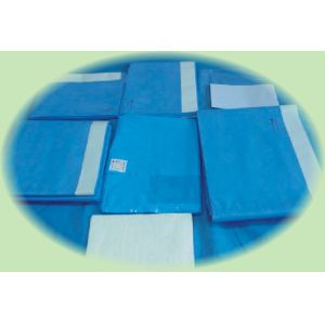 OEM Sterilization CE C SECTION Universal Surgical Drapes With Fenestrated