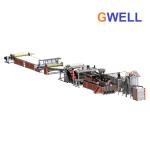 PET GPPS Thick Plate Extrusion Line Plastic Sheet Extruder Machine 750kg H