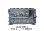 Excavator Engine Parts 6BT5.9 / 6D102 Diesel Cylinder Block 6735-21-1010 3928797