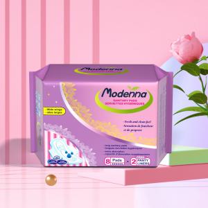 China Women Cotton Ultra Thin Night Sanitary Pads Disposable Korean Sanitary Napkin factory