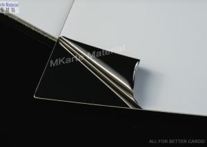 China Mirror /Ultra Glossy Finish A3 Size Laminated Steel Plate For Smart Card Laminating factory