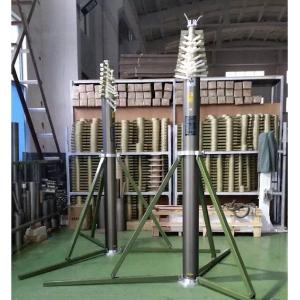 China 20m lockable pneumatic telescopic mast-50kg payloads/NR-3600-20000-50L/ antenna telescopic mast/ telescoping mast factory