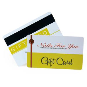 China Plastic Gift Magnetic Stripe Card Lightweight Anti Corrosion Eco - Friendly factory
