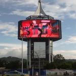 P8 Outdoor Full Color LED Display Density 15625dots/M2 High Refresh RateRecommen