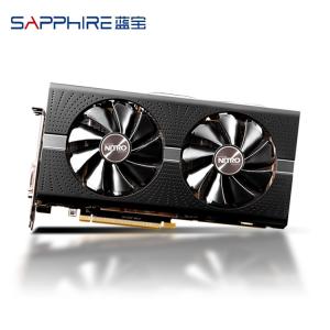 China 220V AMD Graphics Cards SAPPHIRE NITRO+ RX 590 8GB GDDR5 2 Fans factory