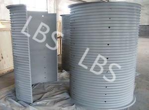 China split LBS grooved drum ,carbon or cusomer requirement factory