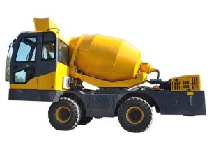 China Heavy Duty Cement Mixer Machine Truck With Self Priming Water Sysytem factory