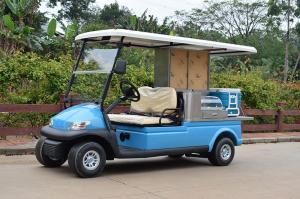 China 2 Passenger Electric Beverage Golf Cart With Utility Cargo / Electrical Food Buggy factory