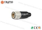 Camera Power Miniature Circular Connectors , Electrical Cable Connector For