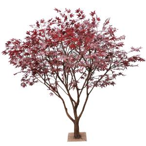 China All Season Simulated Anti UV Artificial Maple Tree Indoor Ornament factory