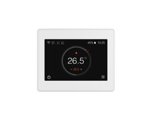 China 2.4ghz Touchscreen Smart WiFi Thermostats Remote Control Radiant Heat factory