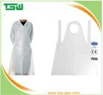 Disposable LightWeight 2g 5g 72*125cm Nonwoven Isolation Apron