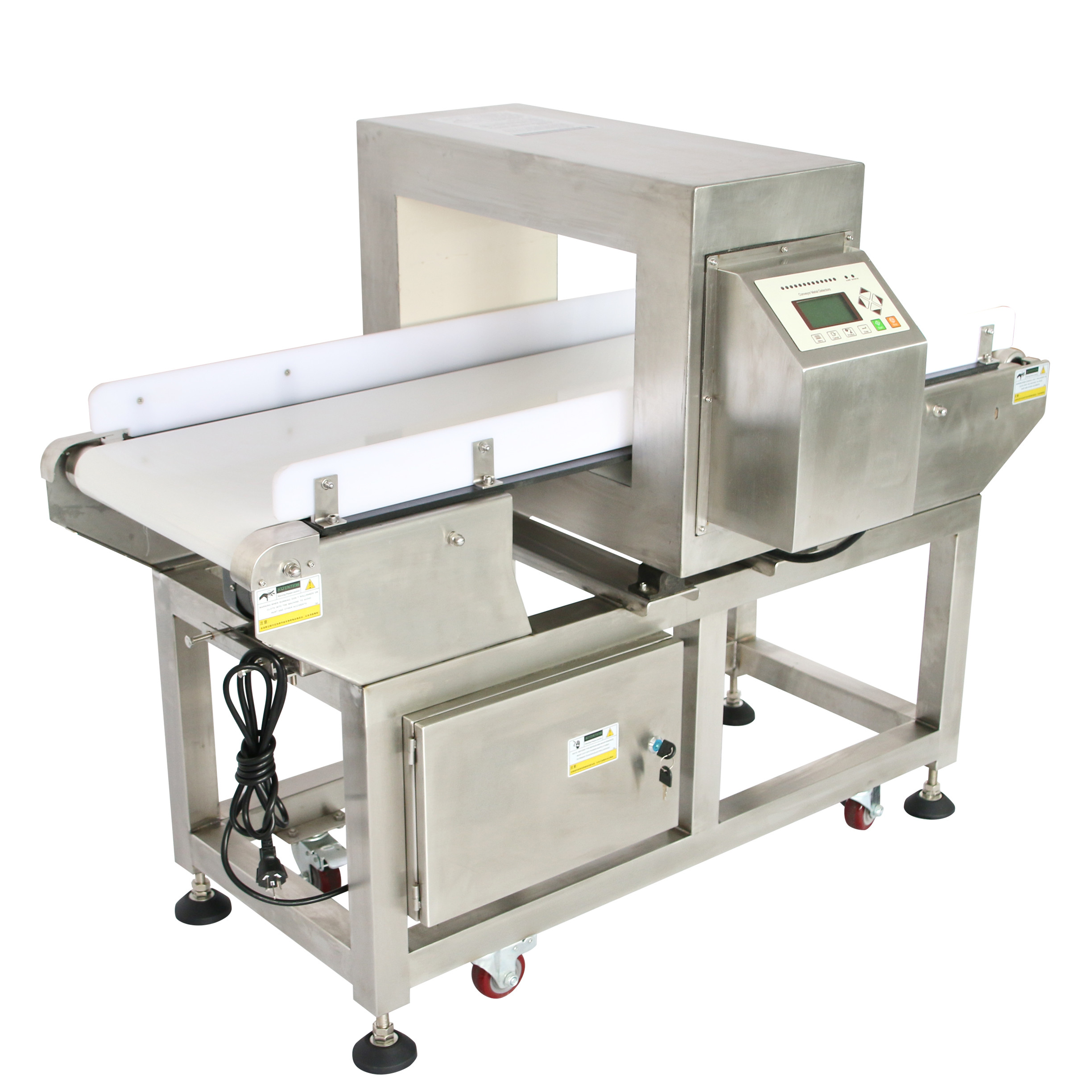 High Accuracy Food Packing Food Grade Metal Detector For Production Line Processing
