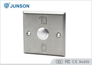 China Door Access Exit Push Button / Emergency Door Release Button Dc 12v factory