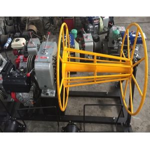 China Stringing Line Construction Engine Powered Winch 3T With Yamaha Engine factory
