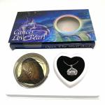 Natural Wish Freshwater Love Pearl Precious 12 Horoscope Zodiac Cage Holder