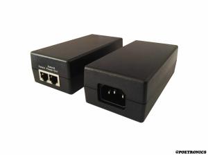 China PSE5265 Gigabit 65W POE Injector factory