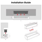 800mm LED Flame Colors 3D Vapor Fire Steam Fireplace Water Vapor Fireplace