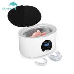 Skymen Portable Mini Ultrasonic Jewelry Cleaner 0.6L 24W 45KHz Stainless Steel