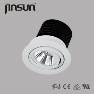 China 10W 780LM DALI dimmable 360 degree adjustable of LED COB downlight with TUV&amp;UL certificate factory