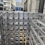 Lightweight Aluminum Bolt Square Truss , Square Aluminum Truss Manufacturers