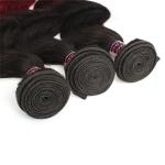 Fashionable Colored Two Tone Hair Weave Body Wave Human Hair Weft Extensions