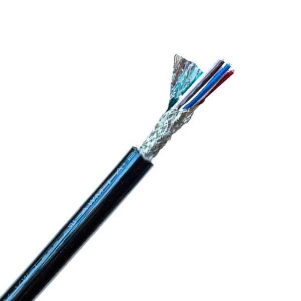 China 3 Core Stranded Bare Copper Double Sheathed Cable For Drag Chain factory