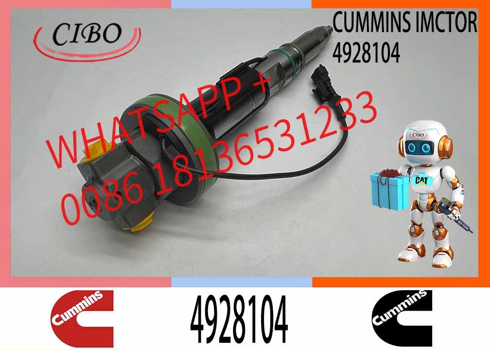Construction Machinery PartsFuel Injector For QSK19 Diesel 4955526 Y431KO5199 4928104 For CUMMINS Diesel Engine