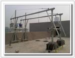 ZLP800 aluminium electric hoist suspended window cleaning platform