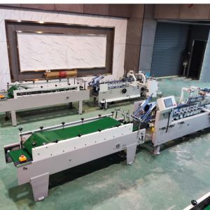 Wood Packaging Material 3ACQ**580D PLC Controlled Automatic Paper Box Making