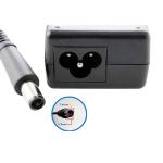 Black Color Laptop Power Supply Adapter , 7.4 * 5.0mm DC Connector HP Laptop