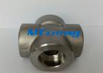 JS B0203 Forged High Pressure Pipe Fittings Welded Cross F321 / 317L Stainless