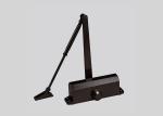 CE Listed Fire Safety Door Closer Light Duty for 40 - 65kg Residential Door