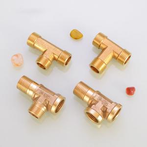 China B2B Brass Fitting Tee for Water Pipe and Industry Origin Shanghai factory