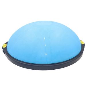 China Gym fitness Strong Stability Half ball PVC Exercise Pilates 63cm diameter Balance massage Yoga Ball factory