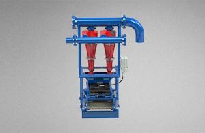 China 45um And 75um Solid Control Equipment Drilling Mud Desander factory