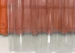 Heat Insulation FRP Fiberglass Roof Tile UV Resistance Transparent