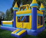 kids inflatable bouncy castle for outdoor play Blower repair kits included