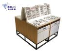 Wooden Eyeglass Display Case / Eyewear Display Case Double Side With Light
