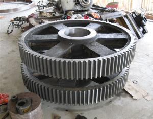 China C45 Steel Spur Gear Module 5 Black For Hoister factory